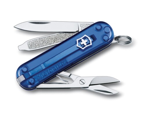 Kapesní nůž Victorinox Classic SD, modrý transparent, 58mm Victorinox0.6223.T2