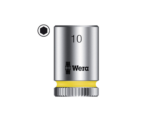 Nástrčná hlavice barevná Wera 8790 HMA 6-ti hran 1/4", 10mm WeraW003509