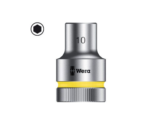 Nástrčná hlavice barevná Wera 8790 HMC 6-ti hran 1/2", 10mm WeraW003601