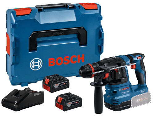 Aku kombi kladivo Bosch GBH 18V-22 X, SDS, Onechuck, 2x4,0Ah, kufr