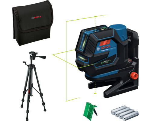 Kombinovaný laser Bosch GCL 12V-50-22 CG, RM20, BT150, solo