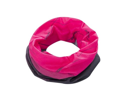Multifunkční šátek ARDON®CREATRON® černá - růžová