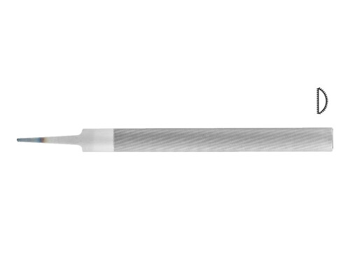 dílenský půlkulatý pilník, délka 150mm, SEK 1 (hrubý) Pferd1152150MMH1